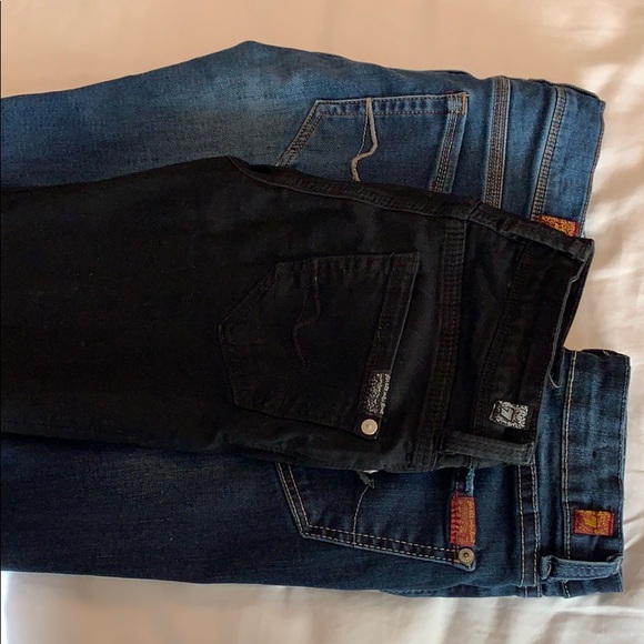 7 For all mankind boys slimmy jeans sz 8 - Picture 2 of 2